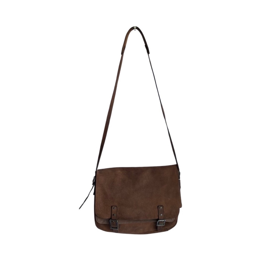 Osprey London brown leather laptop bag